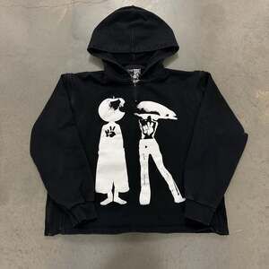 Paynestar Candy 'Dots and Loops' Born Too Soon Half-Zip Graphic Hoodie